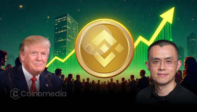 BNB price surge after Trump pardon of Binance founder CZ