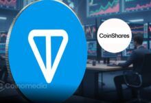 CoinShares Toncoin ETP launch offering 2% staking yield amid $TON market cap drop
