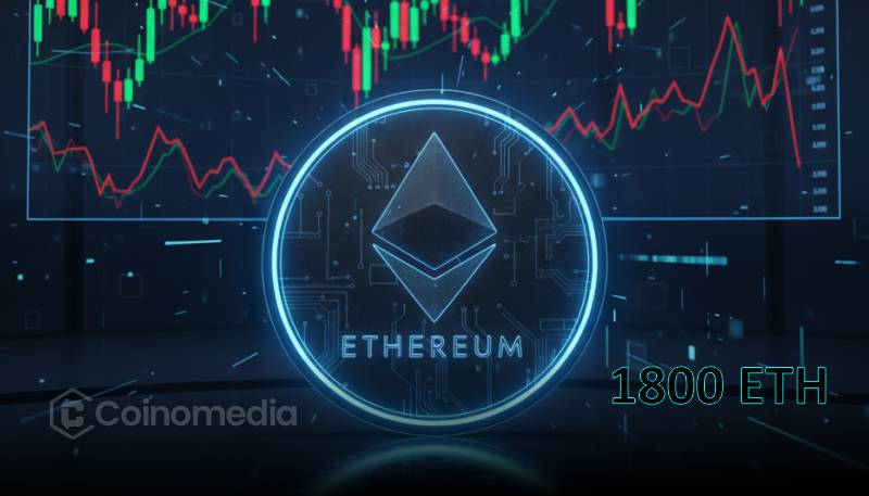 Ethereum OG Takes Profits: Sells 1,800 ETH After 4-Year Hold