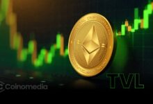 Ethereum TVL chart showing stable $92.7B over 24 hours