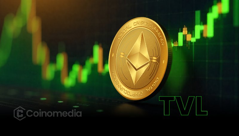 Ethereum TVL chart showing stable $92.7B over 24 hours