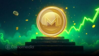 Monero price breakout chart targeting $484.44