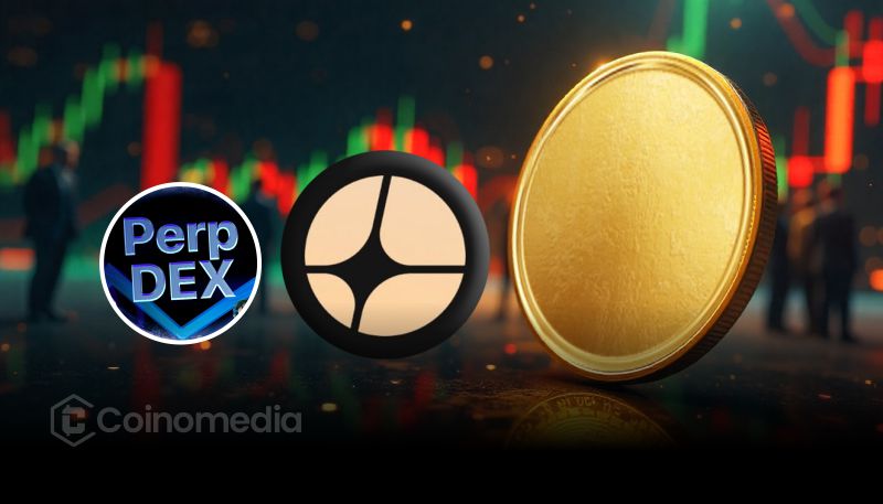 Chart showing Perp DEX trading volume surpassing $1 trillion milestone in September 2025