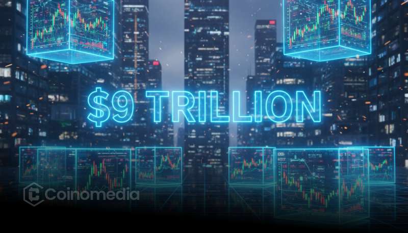 On-chain perpetual trading volume surpasses $9 trillion milestone