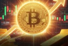 Chart showing Q3 2025 asset performance including Bitcoin, gold, S&P 500, silver, and platinum