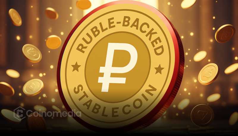 Ruble-backed A7A5 becomes top non-USD stablecoin with $500M market cap