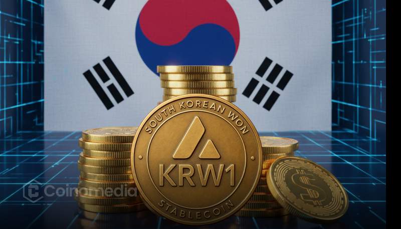 KRW1 stablecoin launch in South Korea with Circle and BDACS