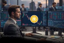 Chart showing BNBHolder price drop during FOMO trade