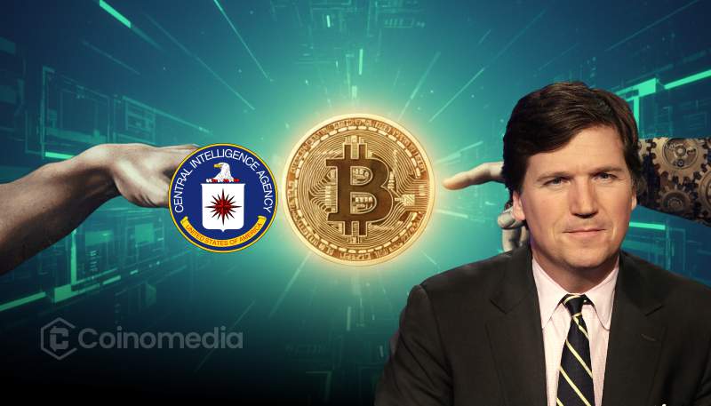 Tucker Carlson discusses CIA and Bitcoin connection