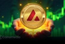 AVAX Volume chart showing $25.8B October 2025 trading surge