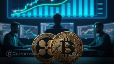 Hyperliquid trading screen showing large BTC and XRP short positions