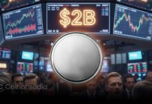 Graph showing $2B outflows from digital asset ETPs in a week