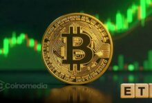 Crypto ETF flows show Bitcoin outflows while Ethereum, Solana, and XRP attract inflows