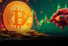 Bitcoin price drop chart showing fall to $93,029 in 2025