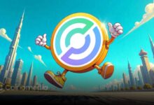 Concept art showing Circle native token powering Arc L1 blockchain governance