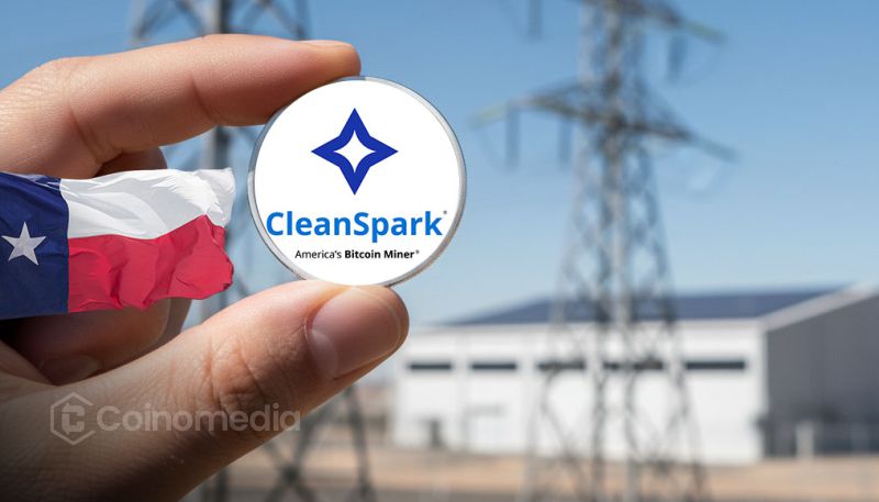 CleanSpark Texas AI expansion site with computing infrastructure