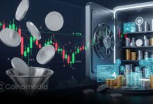 Chart showing growth of tokenized Treasurys used in trading and banking markets