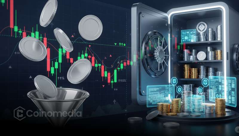 Chart showing growth of tokenized Treasurys used in trading and banking markets