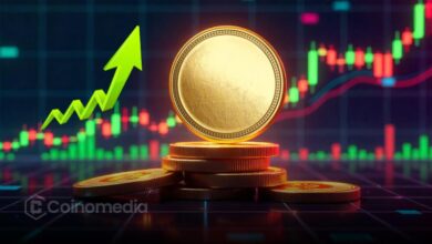 Chart showing M2 money supply reaching all-time high