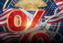 Graph showing 45.8% probability of Fed rate cut in December 2025 based on market data.