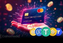 Mastercard logo and Zero Hash crypto partnership concept