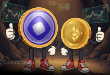 Graph showing Monad stablecoin supply surge over Ethereum