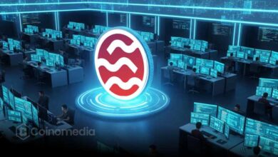 Chart showing SEI trading volume increase over 4 weeks