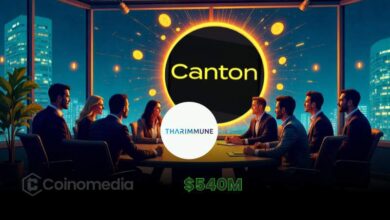 Tharimmune invests $540M in Canton Coin crypto treasury