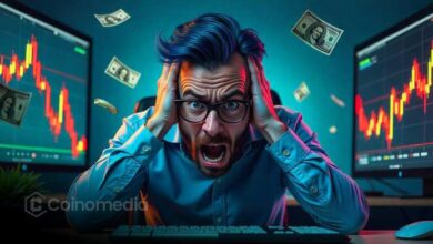 Chart showing unrealized losses of trader 0xc2a3 in BTC, ETH, SOL, and HYPE