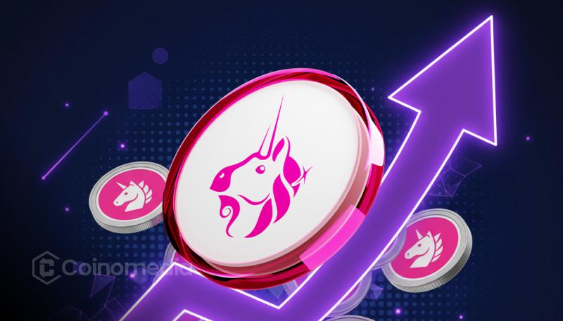 "UNI token price surges after burn proposal with whale activity at 4-year high"