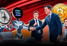 Chart showing declining crypto market sentiment in 2025