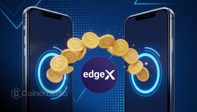 edgeX blockchain tops 24H fee rankings over Hyperliquid and Tron