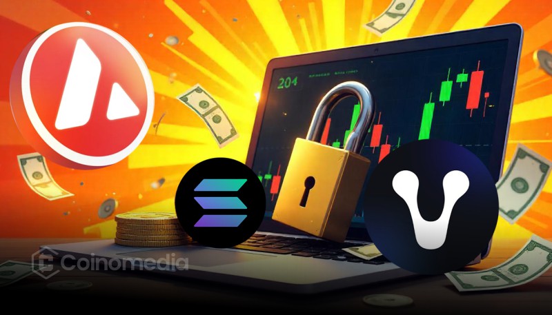 Alt text for header image: Token Unlocks December chart showing SUI, ARB, and APT.