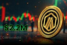 Chart showing Arbitrum's 2.1B transactions and $20B total value secured
