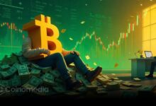 Corporate Bitcoin Holdings Chart Showing 448% Increase