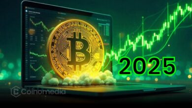 Global Bitcoin merchant adoption map showing BTC-accepting stores worldwide.