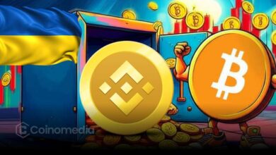 Chart showing declining Bitcoin reserves on Binance indicating re-accumulation