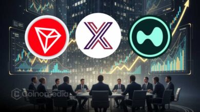 Graph showing EdgeX fee generation outperforming Tron and Hyperliquid in last 24 hours