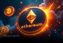 Bitcoin and Ethereum supply imbalance chart with price trend indicators