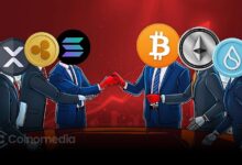 Chart showing $160 billion surge in crypto market cap