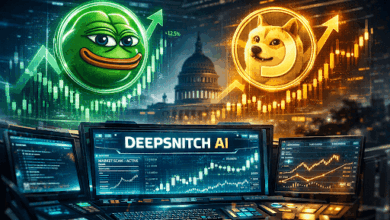 Pepe Coin Price Prediction December 2025: Regulatory Change Fuels Meme Coin Momentum, DeepSnitch AI Rises 96%