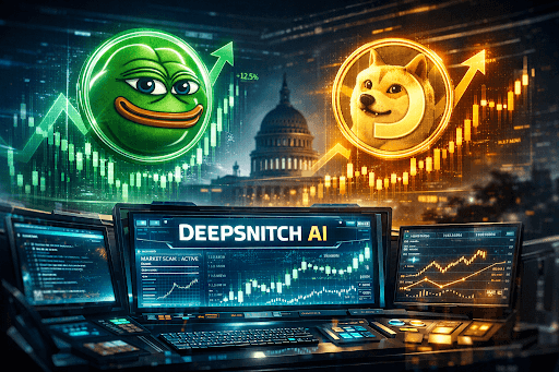 Pepe Coin Price Prediction December 2025: Regulatory Change Fuels Meme Coin Momentum, DeepSnitch AI Rises 96%