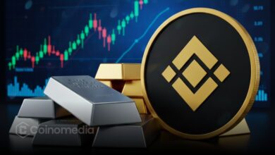 Traders monitoring 24/7 Binance gold and silver futures markets.