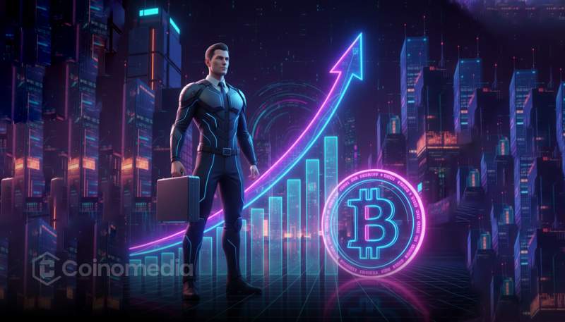 Chart showing rise in Bitcoin job listings in 2025, highlighting non-technical roles