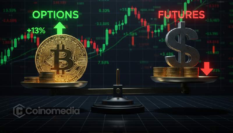 Bitcoin Options Open Interest Surpasses Futures
