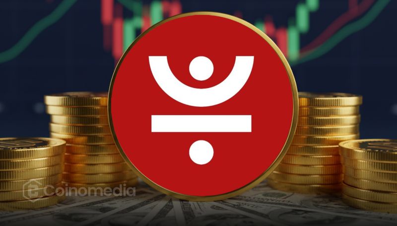 Chart showing JST governance token market cap growth as it surpasses $400M.