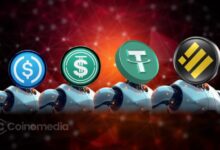 Stablecoin market cap drop as investors move funds into gold and silver