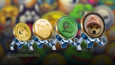 Crypto chart showing memecoins rising, symbolizing start of new memecoin season