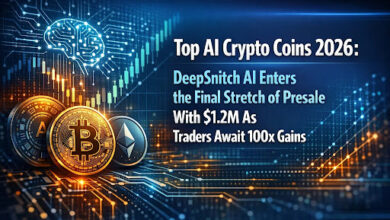 Top AI Crypto Coins 2026: New Ethereum Wallets Record a Massive Uptick, DeepSnitch AI Enters the Final Stretch of Presale With $1.2M As Traders Await 100x Gains