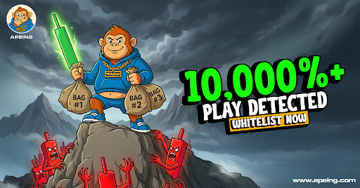 Best Crypto to Invest Now: Bitcoin and Polymarket Signal Big Gains as Apeing Surges Toward $0.001 Listing - Grab It Now